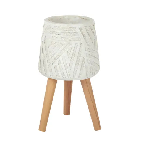 Nahua Composite Pot With Legs