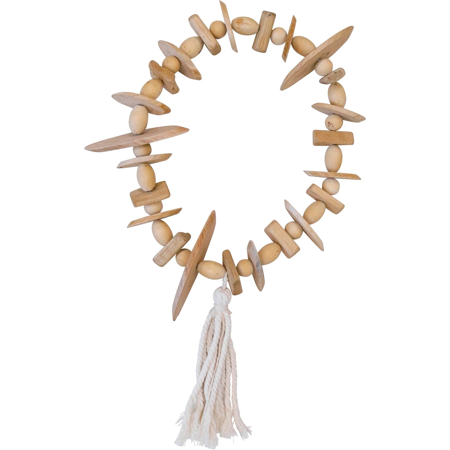 Coastal Driftwood Bead Tassel