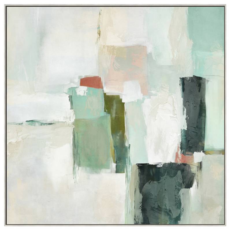 Infinite Soft Green Abstract Art
