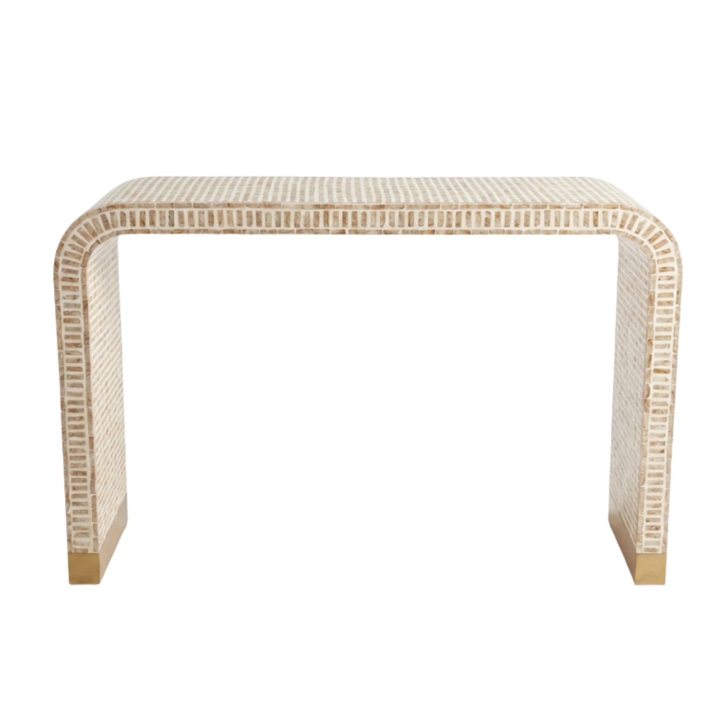 Capiz Pearle' Inlay Console