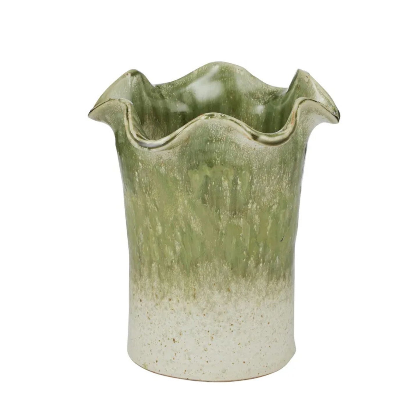Urna Cer Utensil Holder Olive