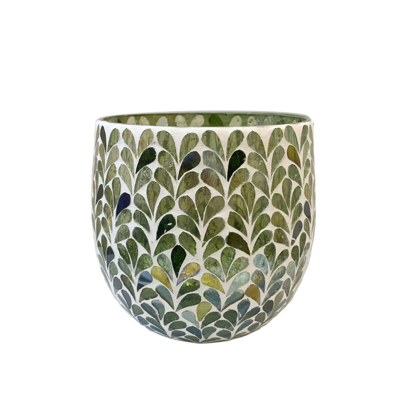 Votive Mosaic Green - Med
