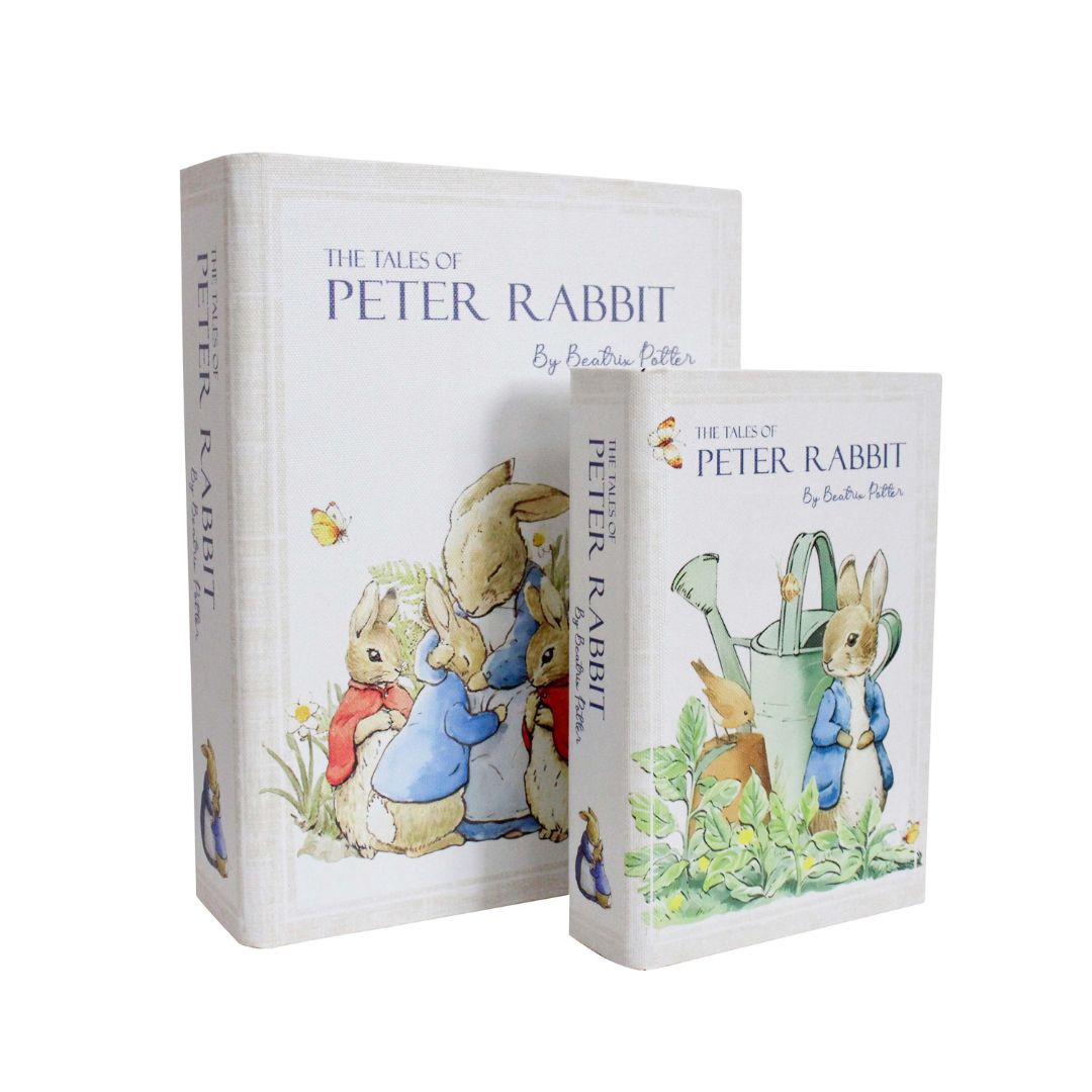 Set Of 2 - The Tales Of Peter Rabbit Book Boxes