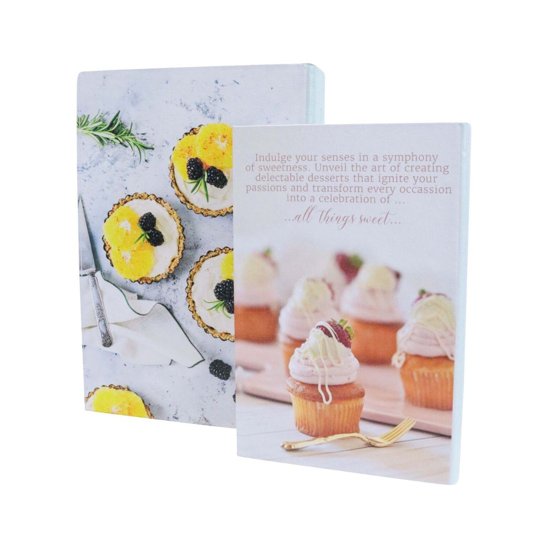 Set Of 2 Patisserie Cooks Book Boxes