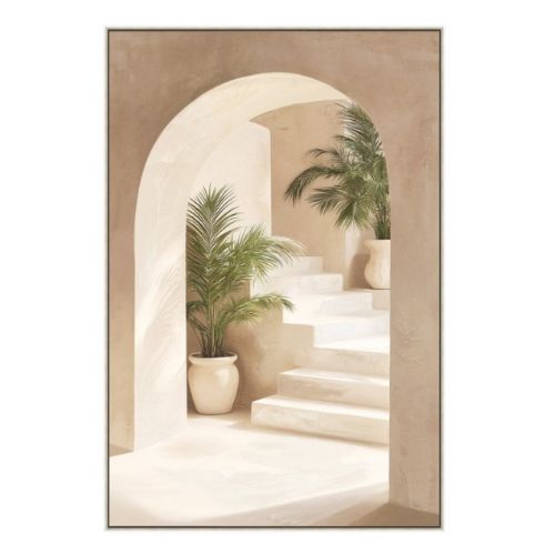 Verde No 1 Framed Artwork