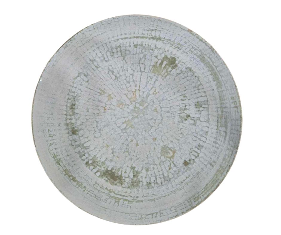 Handcrafted Sage Mist Serving Plate