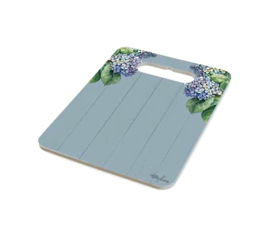 Kelly Lane Hydrangea Ceramic Grazing Plate - Blue
