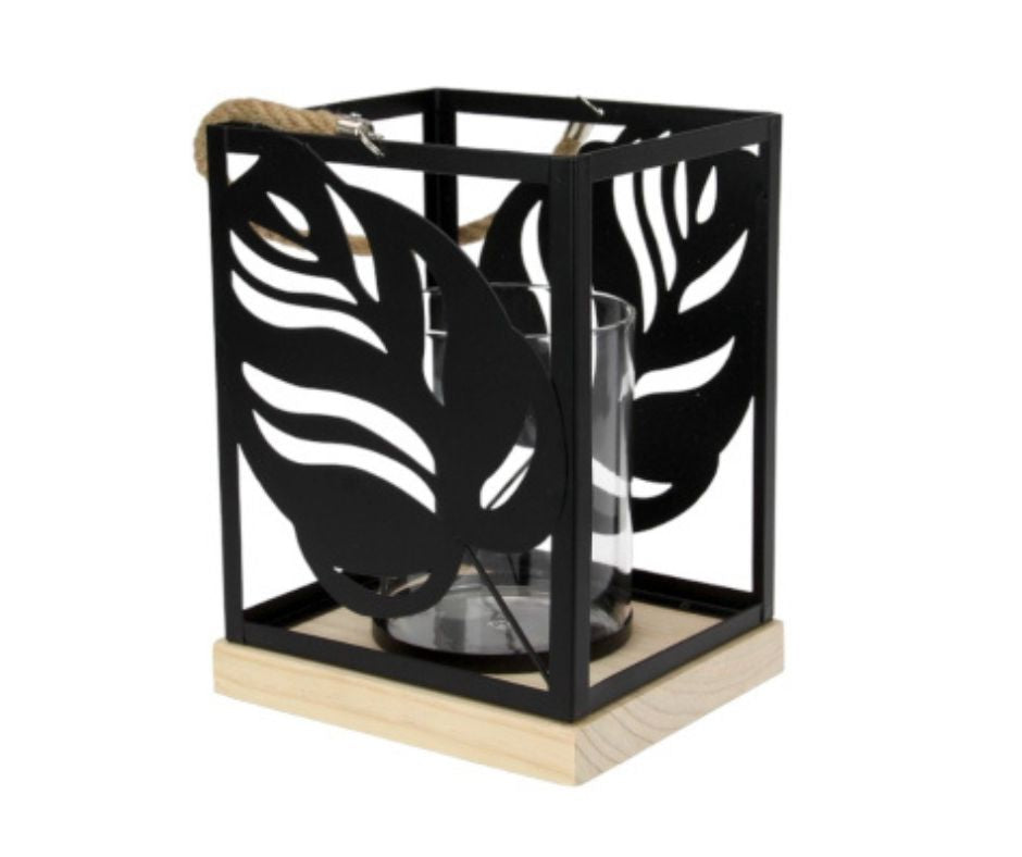 Tropica Noir Metal Lantern - Style 1