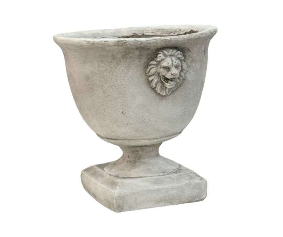 Lion Head Urn