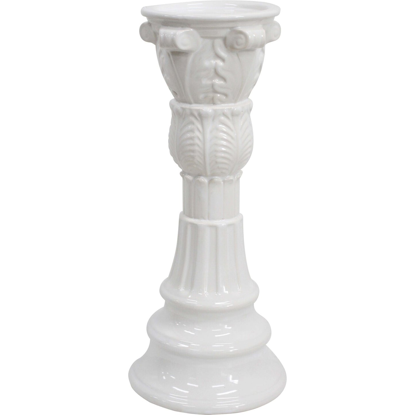 Candle Holder Santos - White