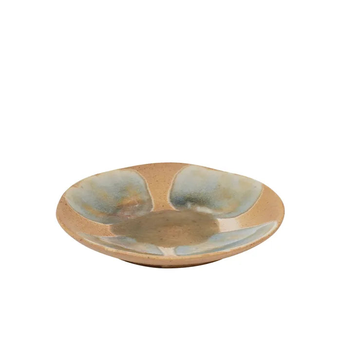 Delilah Cer Dish Blue/Olive - Small