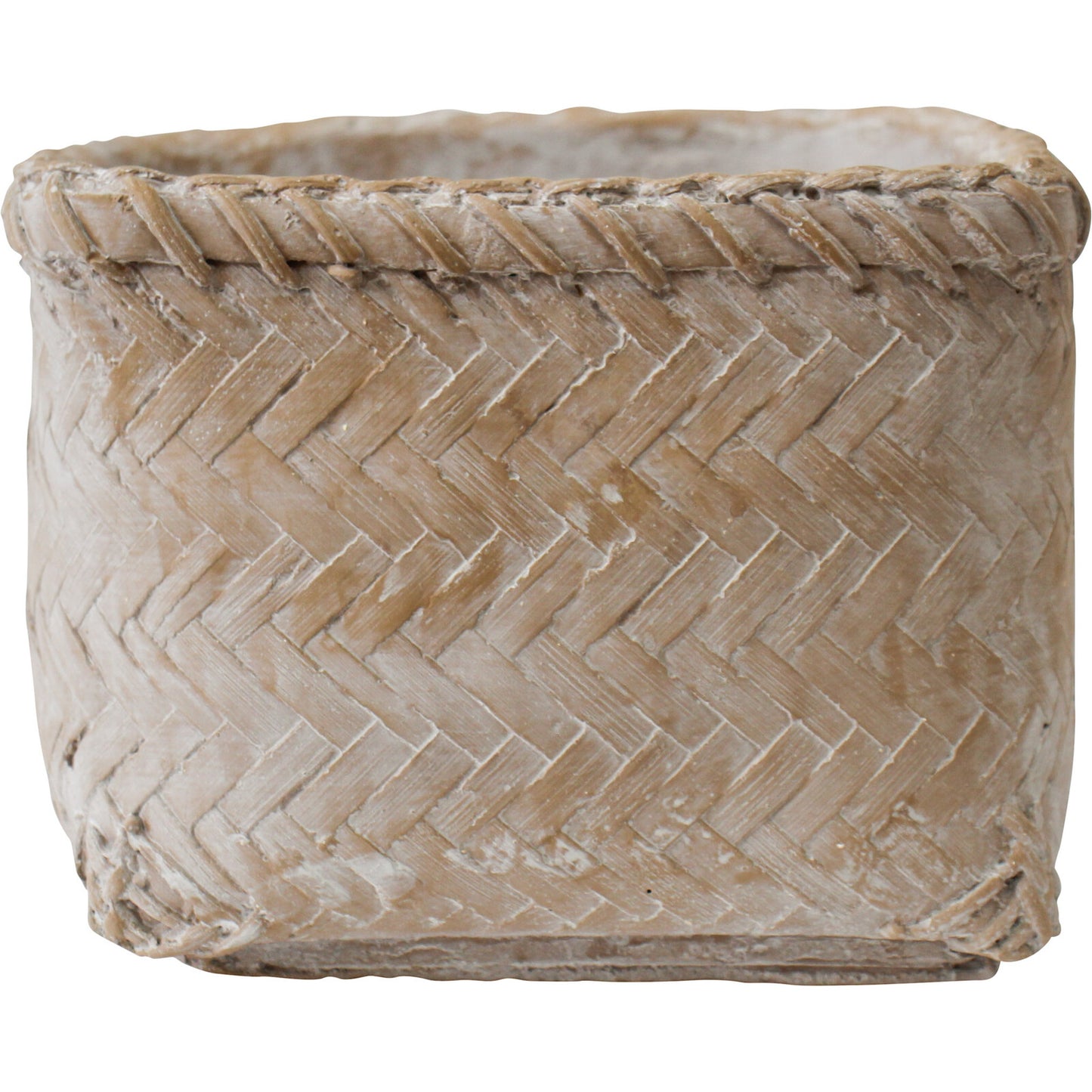 Cement Weave Pot