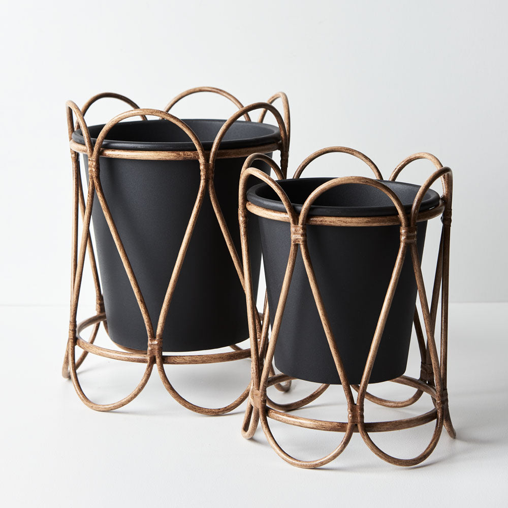Duo Set Harper Planter Pots