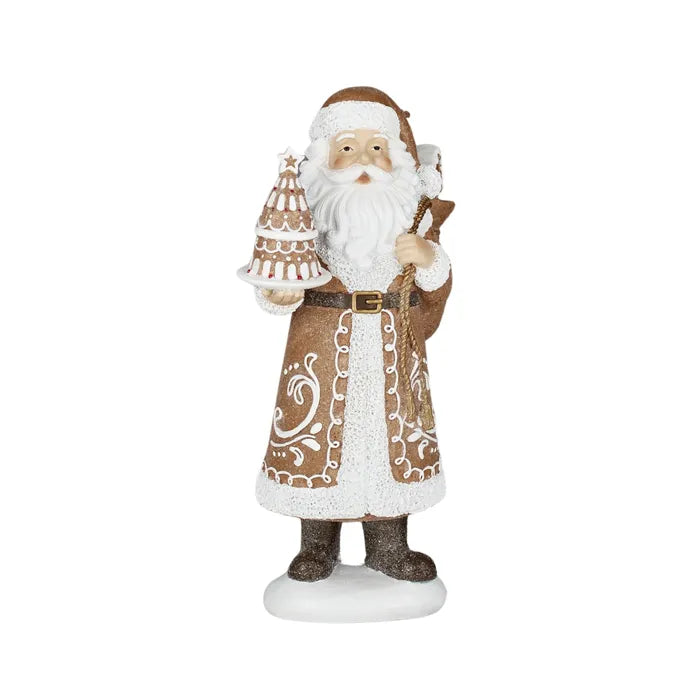 Gingerbread Village Santa