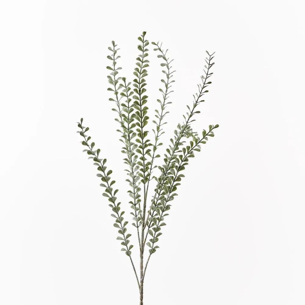 Fern Glitter Spray 81cm Stem
