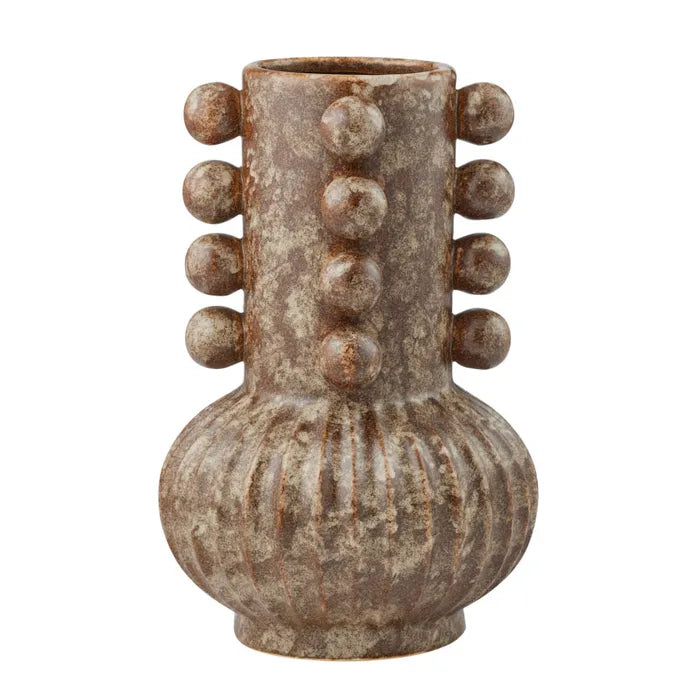 Valeria Ceramic Vase - Chocolate