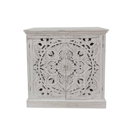 Hand Carved Wooden Intricate Cabinet