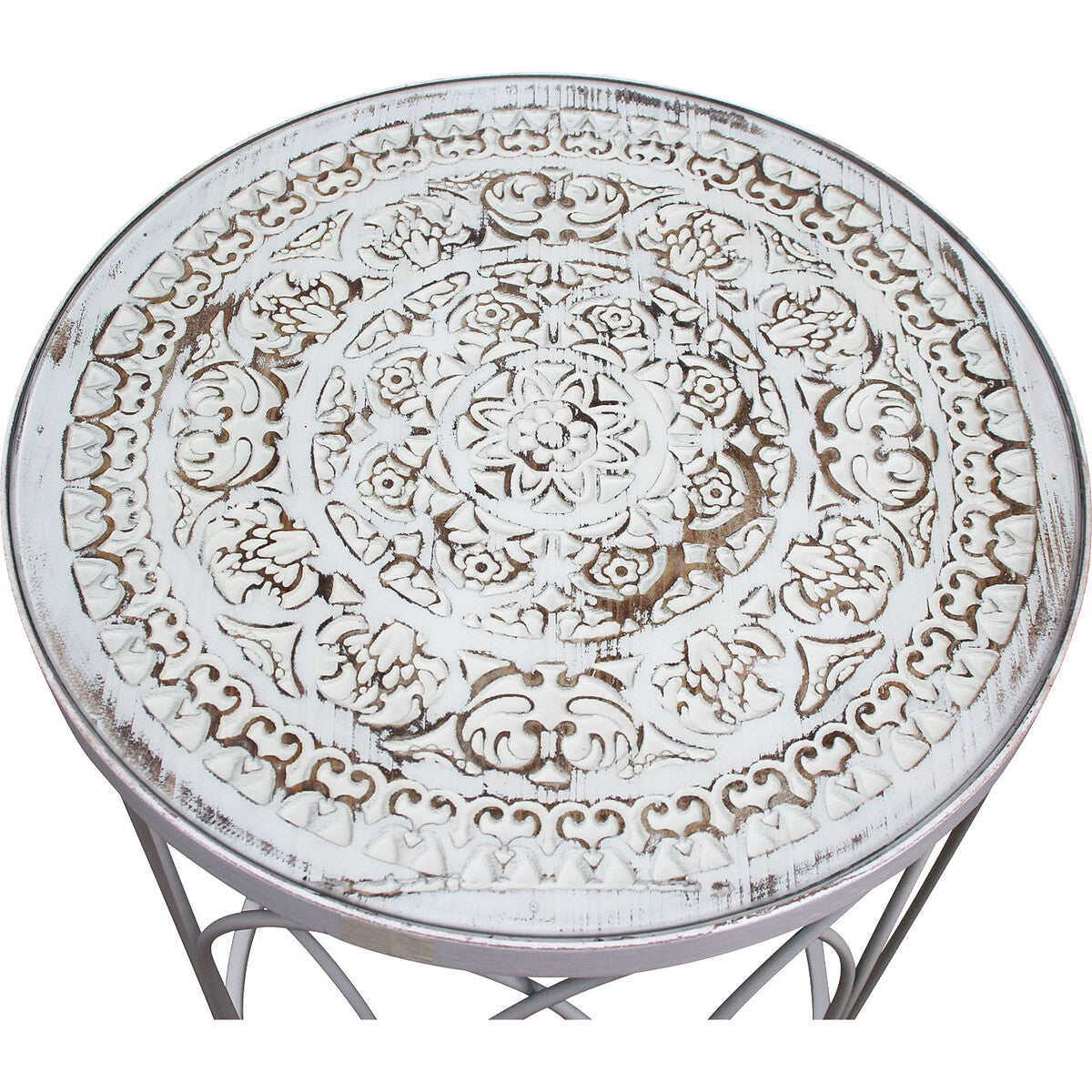 Luna Carved Nesting Tables