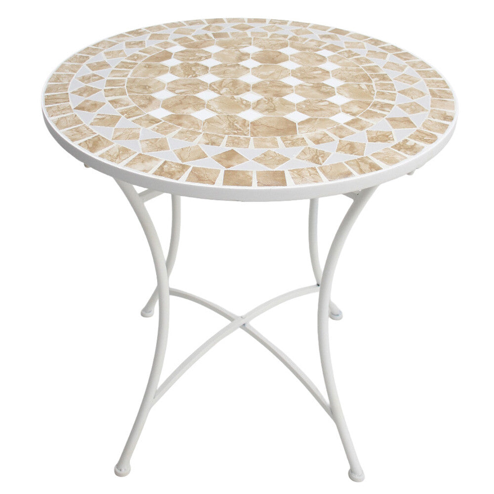 Amalfi Sand Mosaic Bistro Table