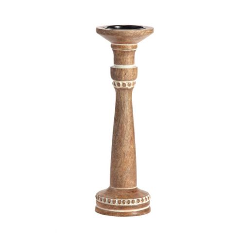 Natural Whitehaven Candle Holder - Tall