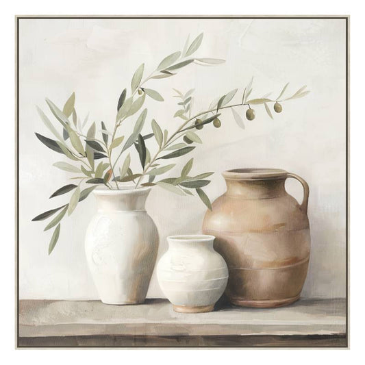 Oliva Antica Textured & Framed Artwork