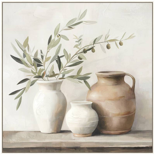 Oliva Antica Textured & Framed Artwork