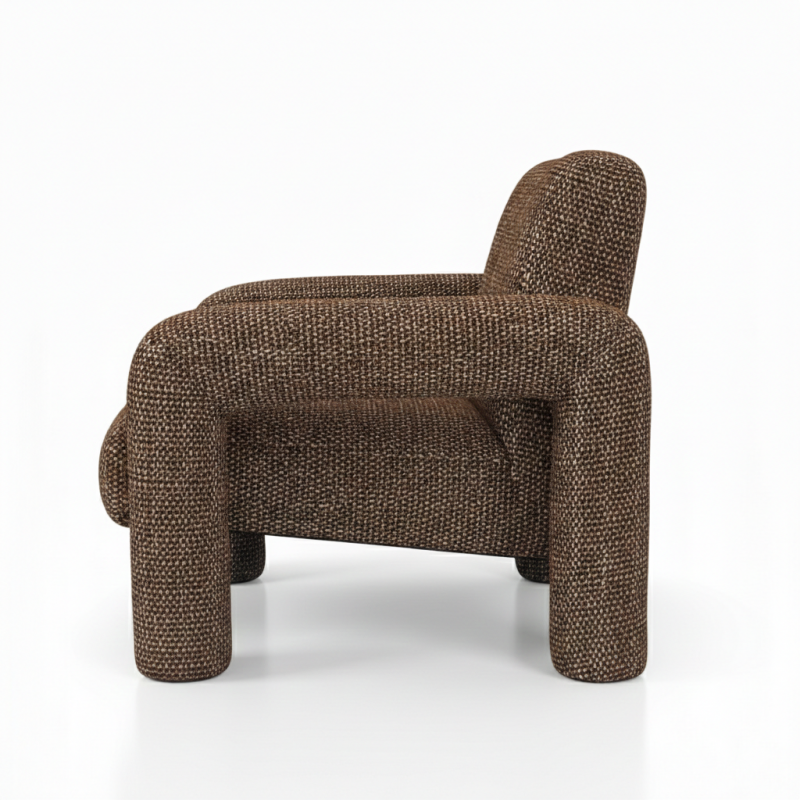 Lily Occasional Chair - Brown