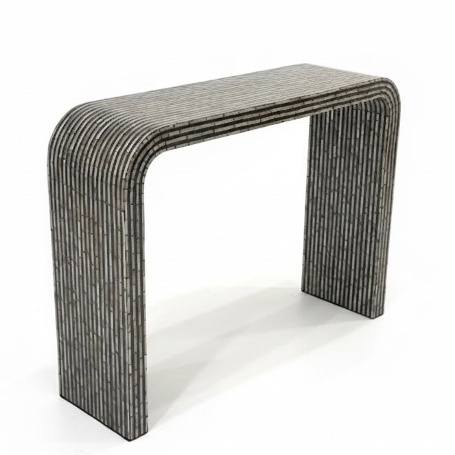 Deep Winter Capiz Inlay Console
