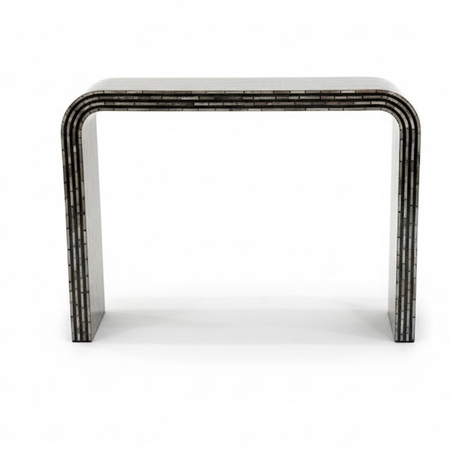 Deep Winter Capiz Inlay Console