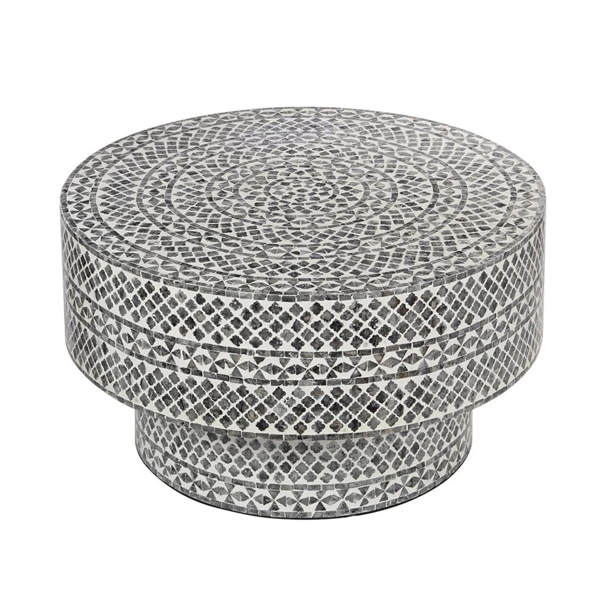 Diamond Mother Of Pearl Coffee Table