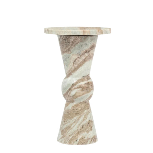 Solid Glacier Marble Side Table
