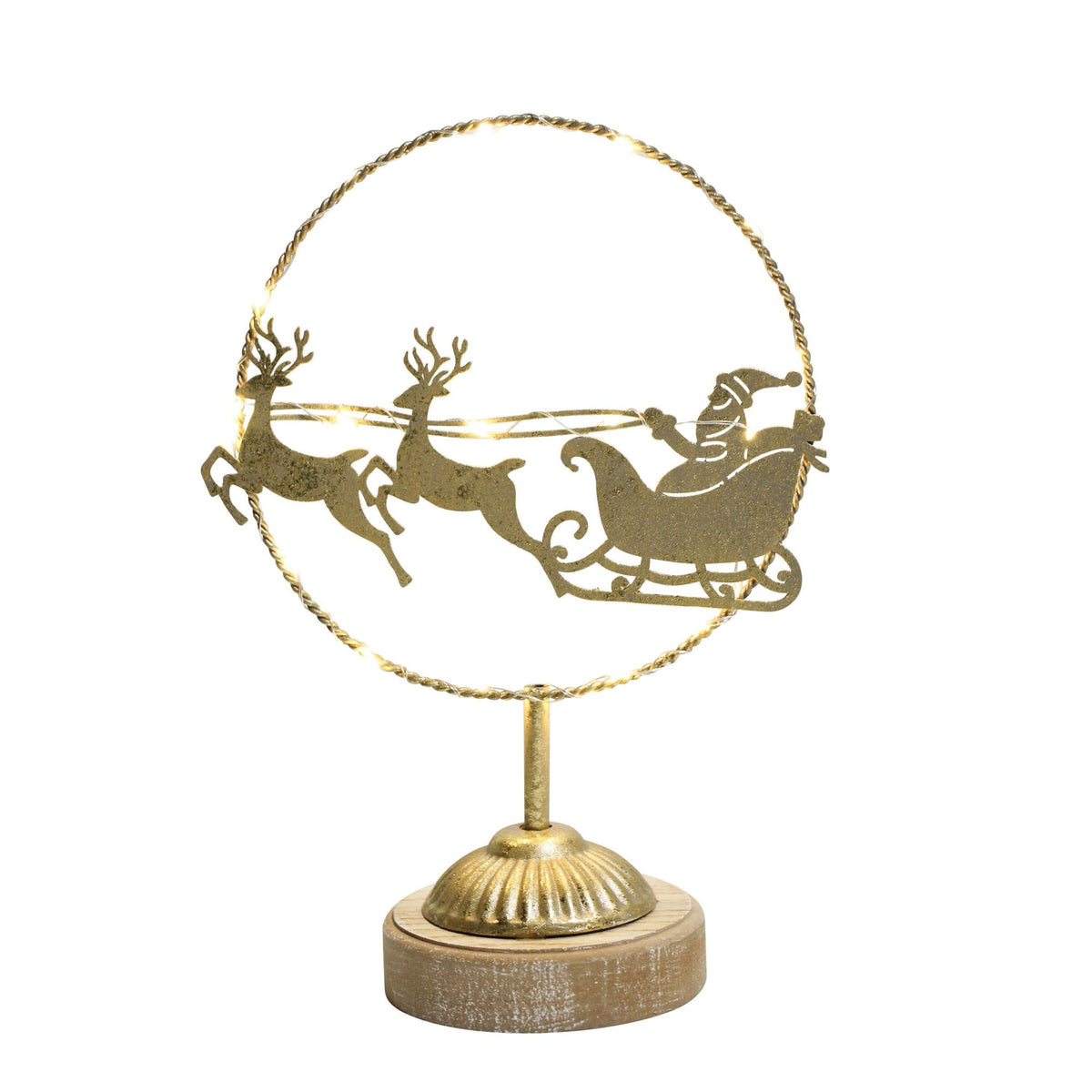 Santa LED Sleigh