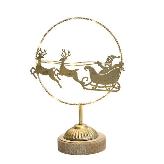 Santa LED Sleigh