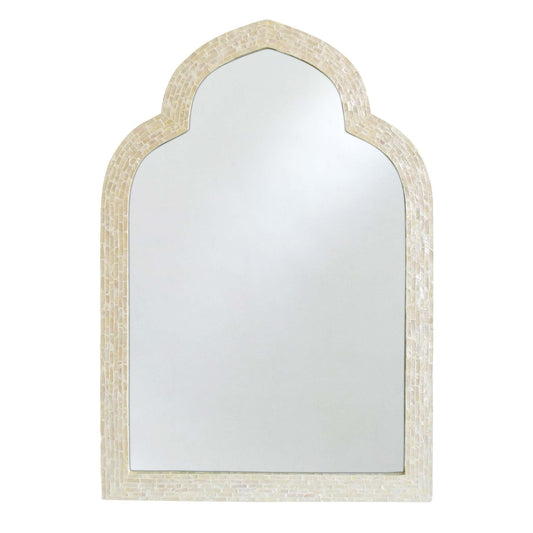 Moroc Inlay Capiz Mirror