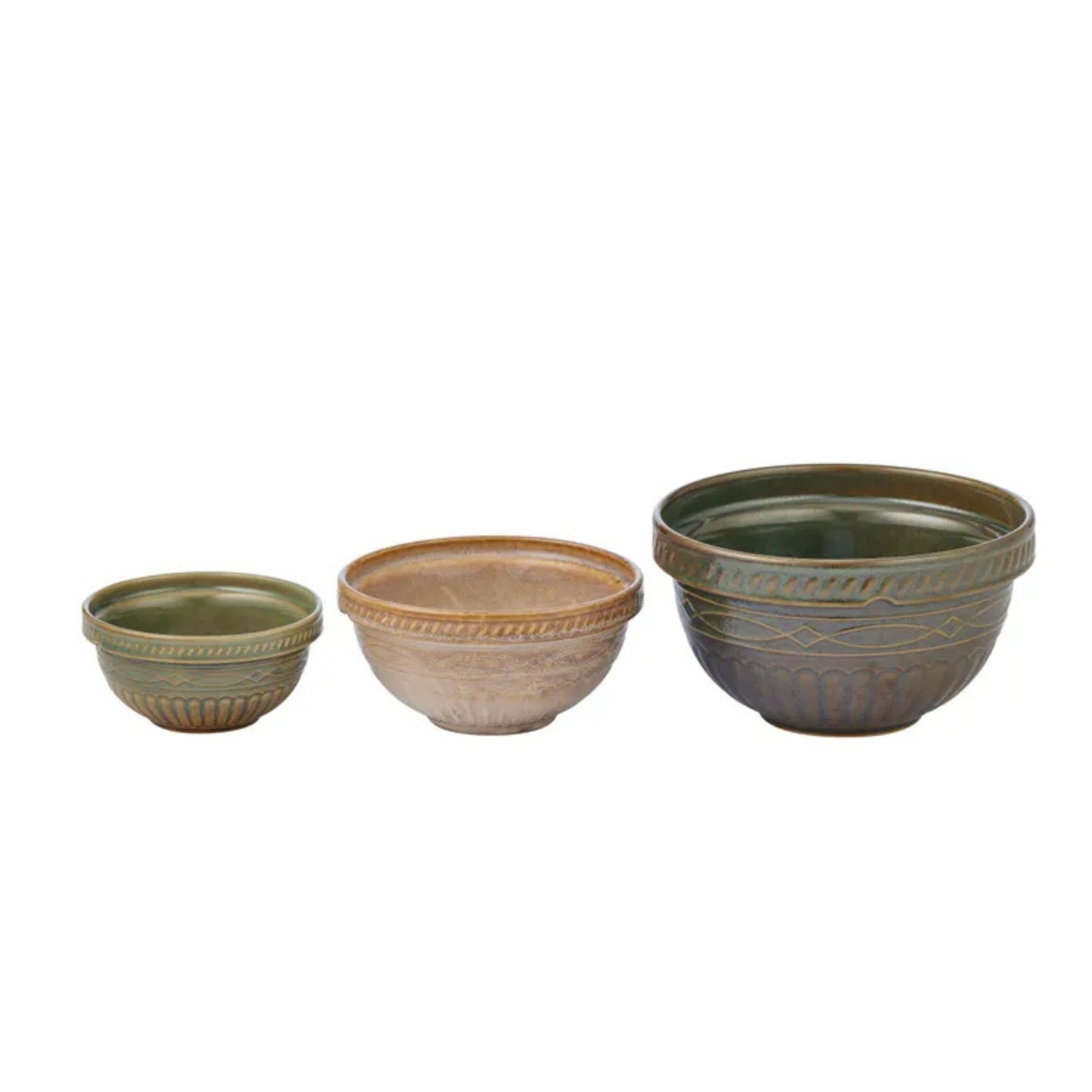 Loire 3pc Ceramic Bowl Set