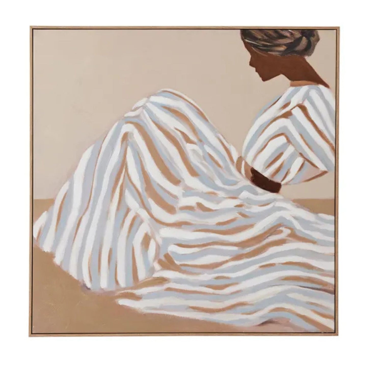 Dorcas Ash Framed Oil Painting