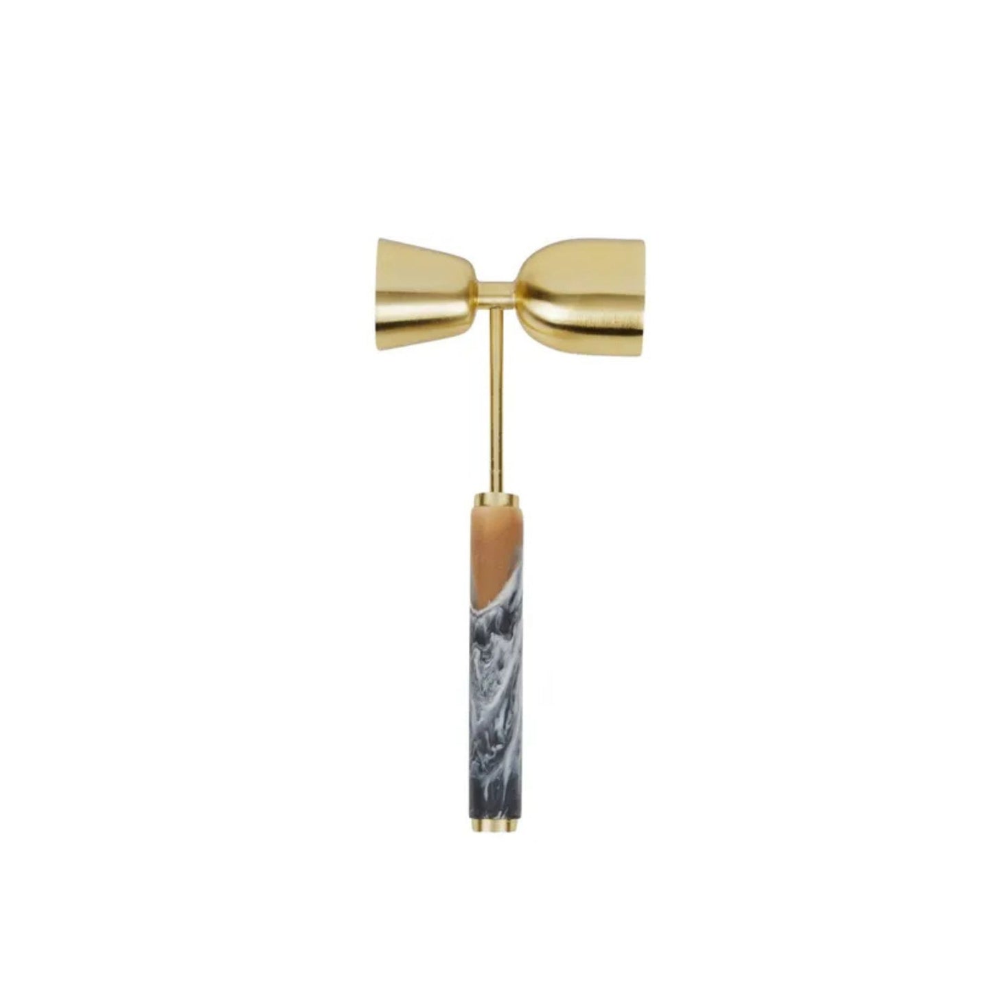 Noir Resin/Metal Jigger Black