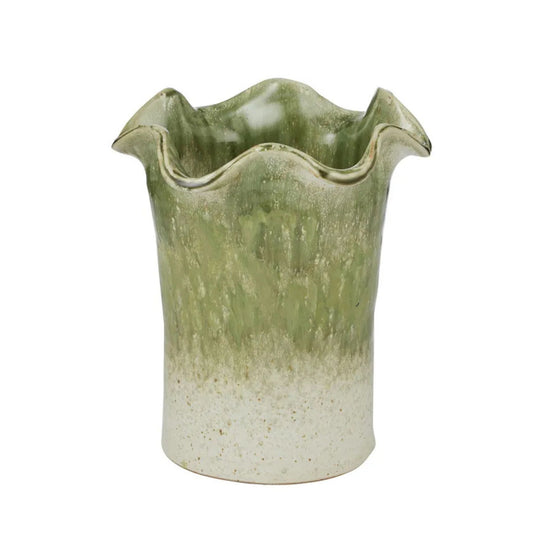 Urna Cer Utensil Holder Olive