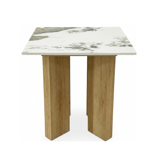 Ariel Marbled Side Table