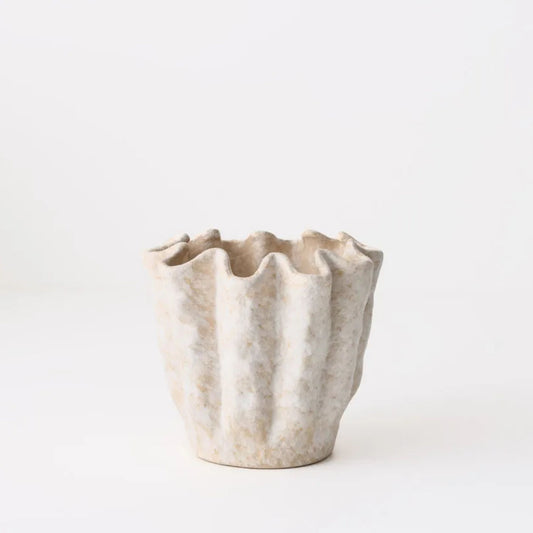 Ena Pot - Eggshell
