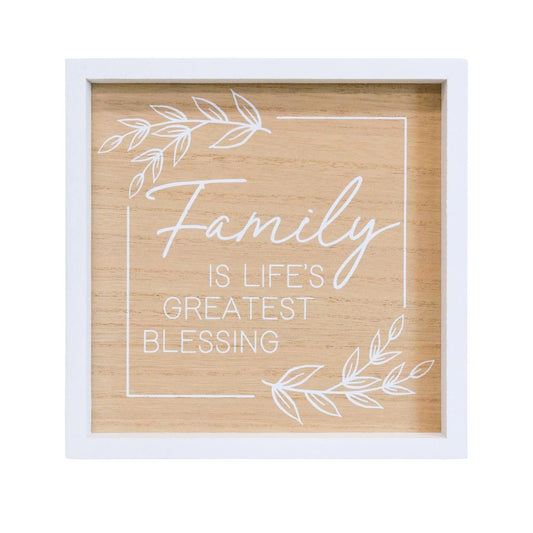 Family Blessing Sign