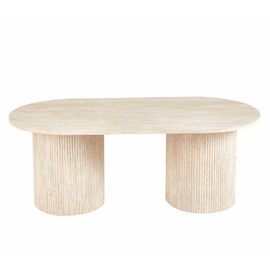 Elodie Travertine Coffee Table