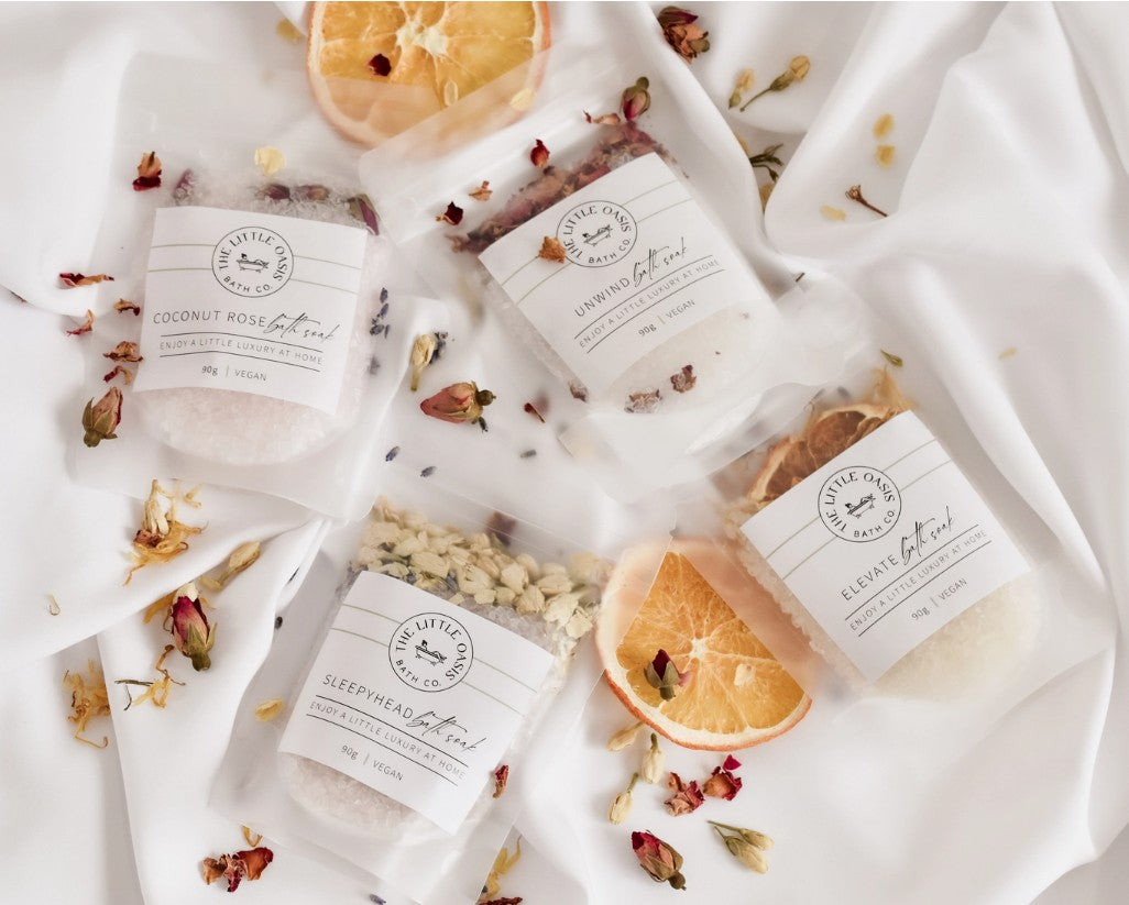 Coconut Rose | Magnesium Bath Soak - Mini