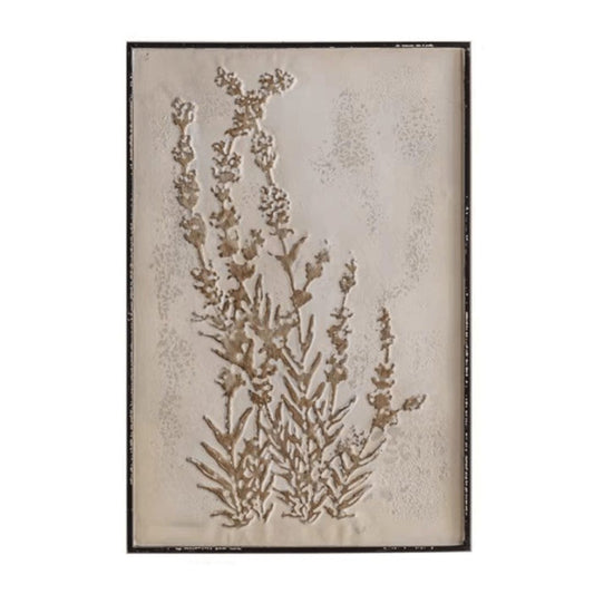 Homestead Botanica Hand Pressed Metal Rustic Art Style 2