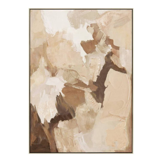 Hushed Earth Abstract Artwork