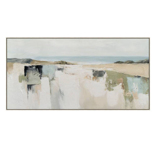 Seascape Abstract Framed Artwork