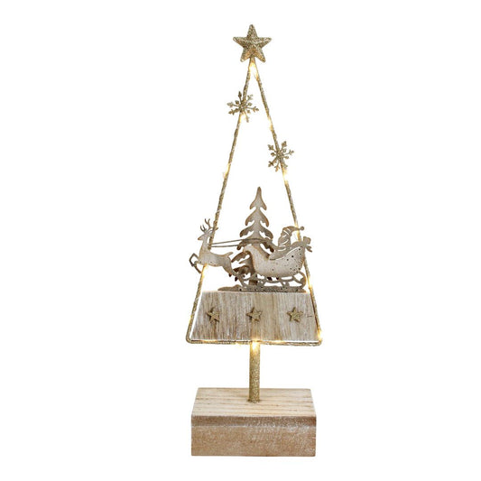 Santa Xmas Tree Led