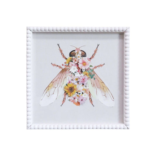 Framed Print Floral Bee