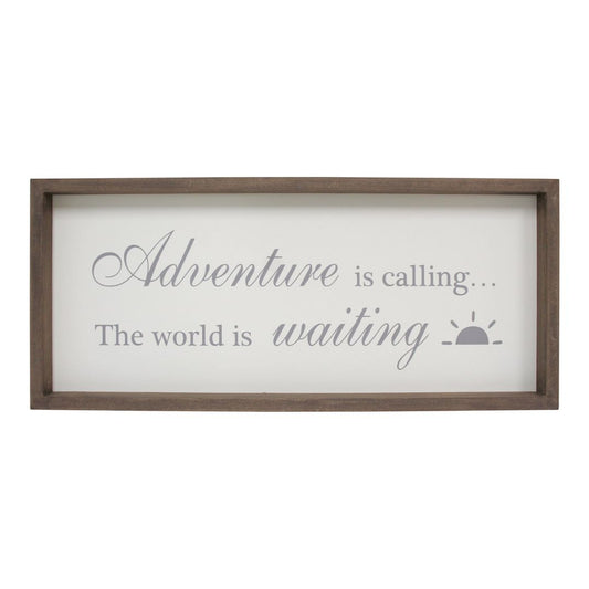 Adventure Is Calling Sign
