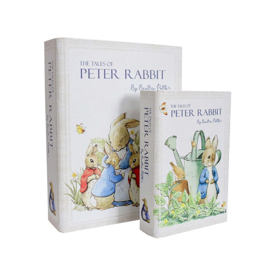 Set Of 2 - The Tales Of Peter Rabbit Book Boxes